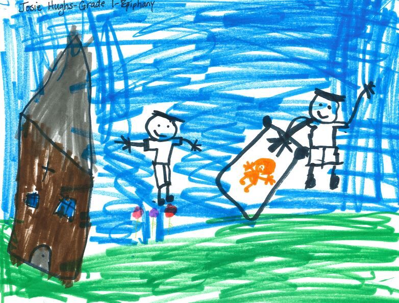 Josie Hughs, grade 1, Epiphany